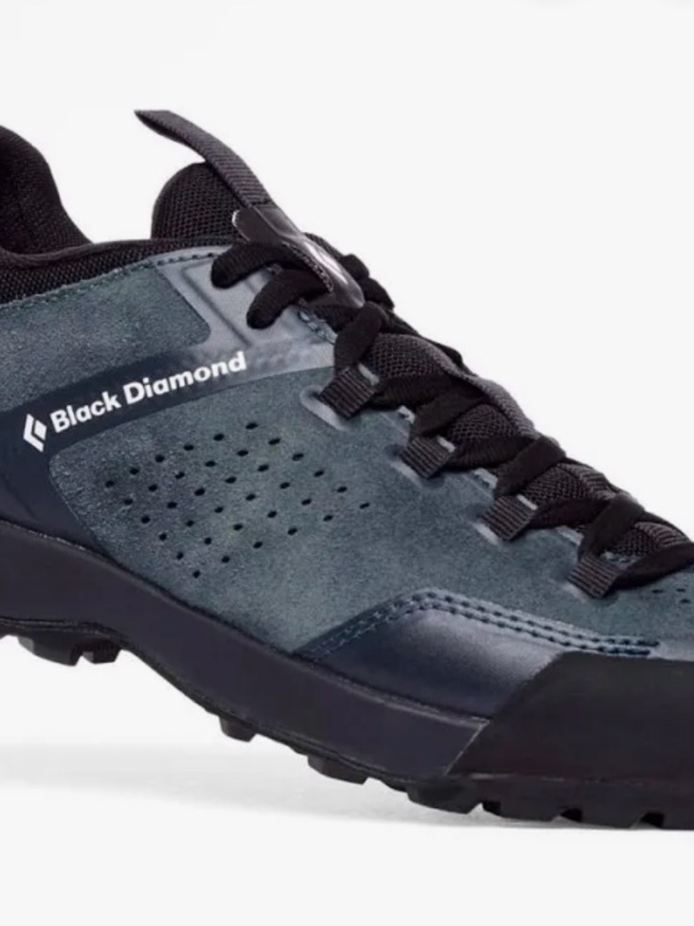 NEW! Black Diamond Women’s Storm Blue Suede Approach Shoe Mission XP Leather Low